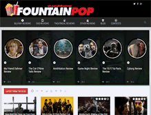 Tablet Screenshot of fountainpop.com